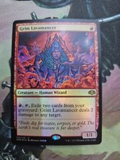 MTG - FOIL Grim Lavamancer - Dominaria Remastered  #126
