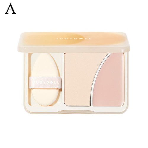 Judydoll Iluminador Doble Textura Polvo Mate/Crema Set 2 Colores a ]ж д K2T2 - Imagen 11 de 12