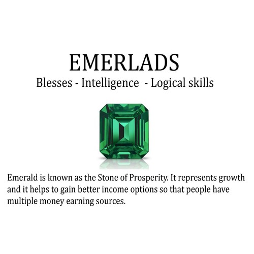 Loose Gemstone Natural Green Emerald 15.32 Ct Certified Big Size Emerald Cut Gem - Picture 8 of 11