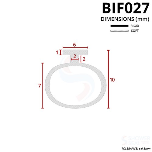 Channel Shower Seal | Bi-Fold Folding Glass Door Screen | 200cm / 2.0M Lengths - Picture 48 of 204