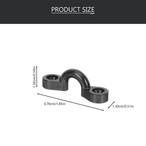 10 Piezas Repuestos Kayak Manijas Barco Aparejo Kit Ganchos Kayaks - Imagen 10 de 12