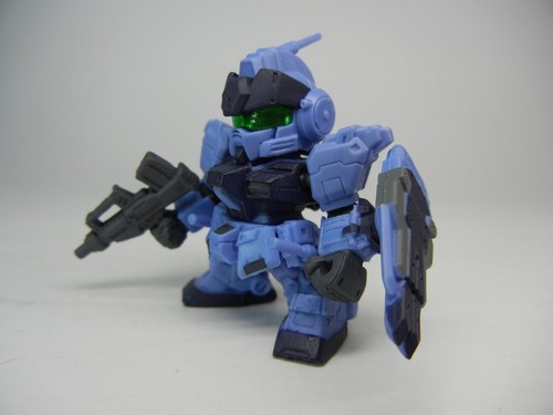 SD Gundam Gashapon Senshi Soldier Forte f #04 " F024 Pale Rider " Figure BANDAI - Picture 8 of 14