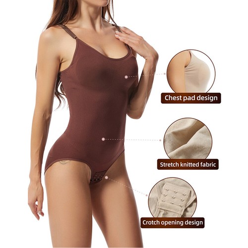 Seamless Full Body Laides Shaper Firm Tummy Control Shapewear Slimming Bodys - Bild 11 von 30