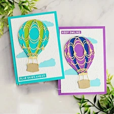 Hot Air Balloon Metal Cutting Dies DIY Album Paper Card Decorative Embossing Die