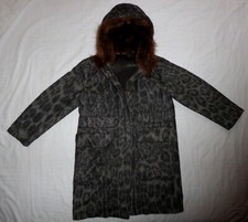 4300EURO Prada northern raccoon fur Women wool and mohair coat jacket Size: 38