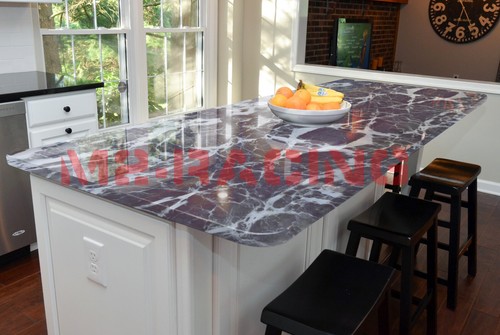 Gloss / Matte Marble Granite Style Vinyl Wrap Self Adhesive Counter Top Home - Picture 172 of 186