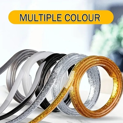 6M 8mm Ceramic Tile Mildewproof Gap Tape Adhesive Ceiling Edge Deco Trim Strips - Picture 4 of 16