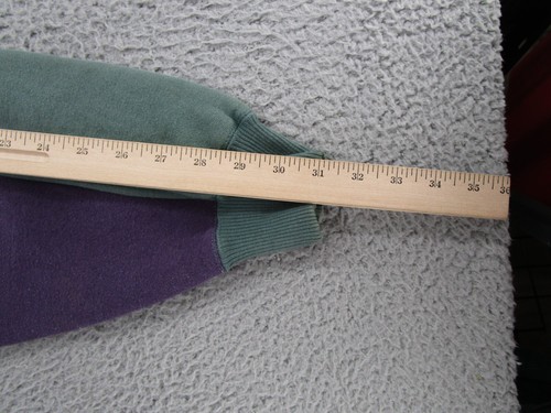 Vintage Snowshoe Thompson Colorblock Heavy Pullover Sweatshirt Men's SZ XL Read - Picture 9 of 12