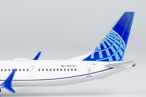 Für 1:400 NG Models NG90001 United Airlines B737 Max 10 N27753 + Gratis Traktor - Bild 7 von 9