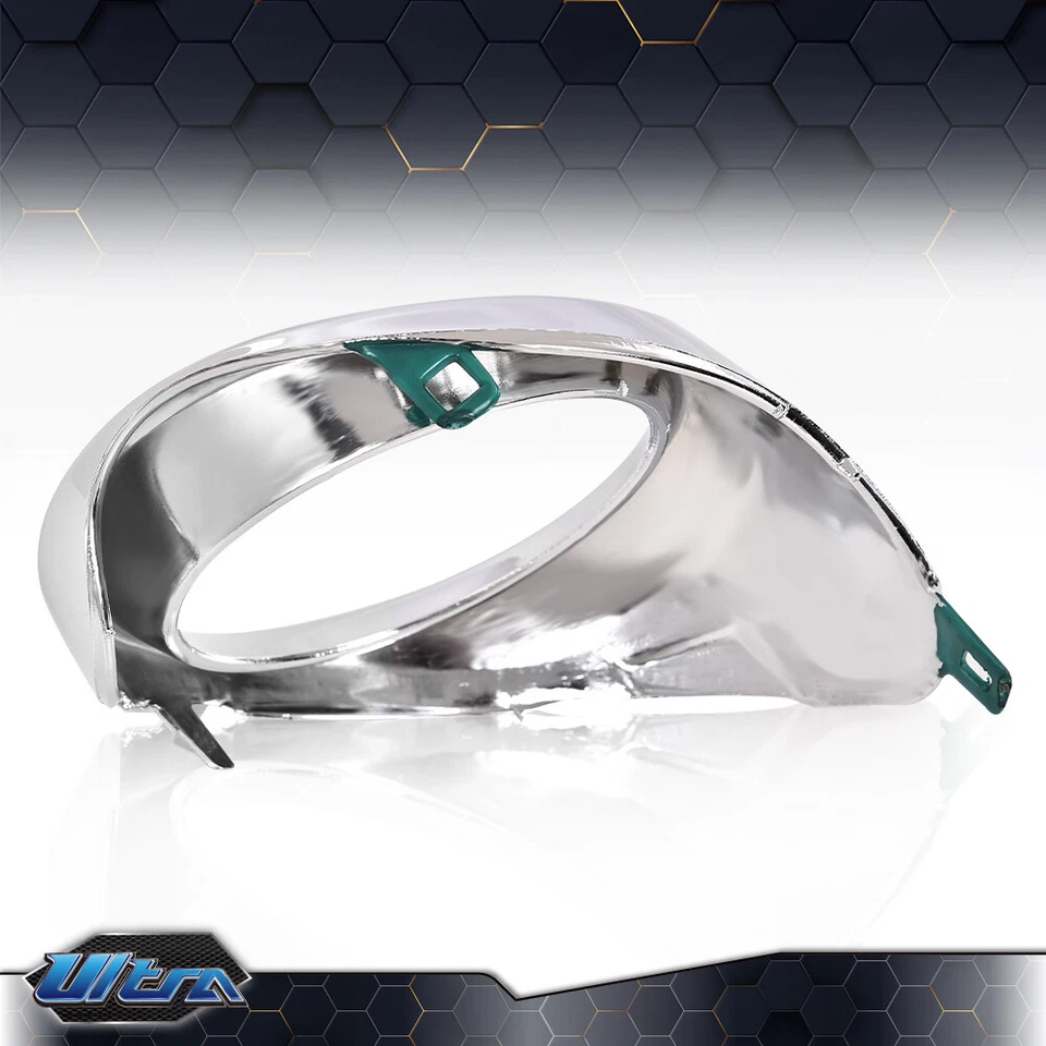 Fit For 2013-2015 Lexus ES300h ES350 Bumper Fog Light Trim Right & Left Chrome Foto 2 de 4