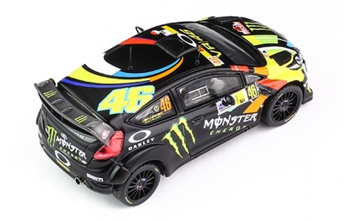 Set di 3x IXO 1/43 FORD FIESTA RS#46 VALENTINO ROSSI RALLY MONZA 2012+2013+2014 - Foto 20 di 24