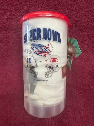 2002 Super Bowl T-Shirt & Plastikbecher. - Bild 1 von 2