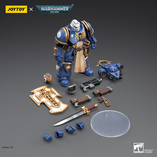 JOY TOYS JT2351 1/18 Ultramarines Bladeguard Veteran 02 3.75''Action Figure Toys - Picture 6 of 11