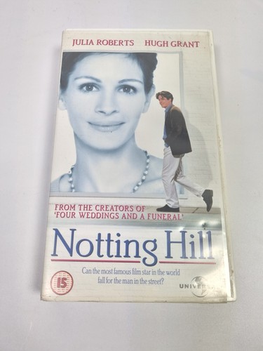Notting Hill PAL/VHS Film With Julia Roberts & Hugh Grant. Cert. 15 - Picture 8 of 8