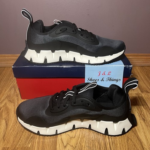 Reebok Zig Dynamica Women’s Size 10 Black Gray 1F5947 Shoes - Picture 2 of 16