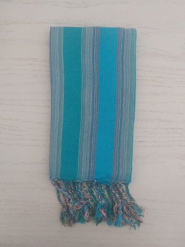 Handgewebtes Ägyptisches Baumwolle Rechteckiges Tuch Schal Überwurf Halstuch Double Face - Bild 57 von 81