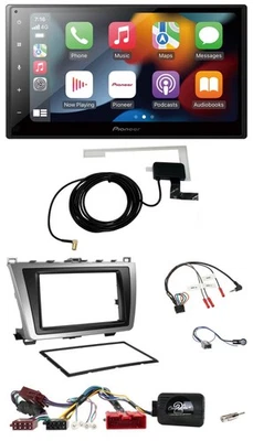 Pioneer Lenkrad USB Bluetooth DAB 2DIN Autoradio für Mazda 6 10-12 aktiv schwarz - Bild 1 von 4