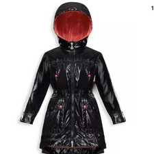 NWT MONCLER Black Raincoat - Girls 14 / Womens 0 / 1