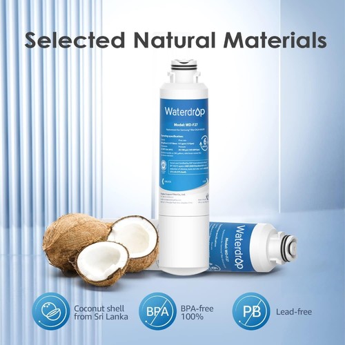 Waterdrop DA29-00020B Refrigerator Water Filter, Replacement for Samsung HAF-CIN - Picture 8 of 9