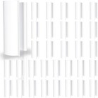 32PCS White Clamp for 1/2 Inch Greenhouses PVC Pipe, Row 3/4 inch, 