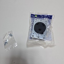 Leviton Receptacle RV Outlet 30 Amp 125V 3W TT-30R 7313-S00 (O)