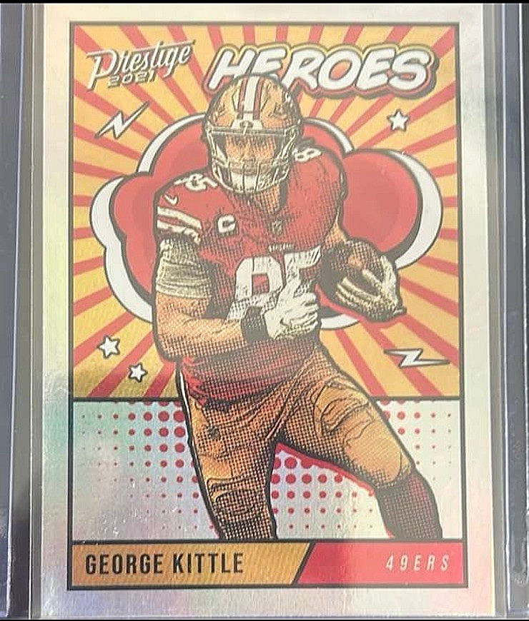 2021 Panini Prestige - Heroes George Kittle #HE-15 NINERS TE U 