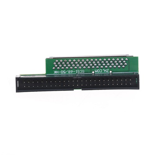 SCSI 68Pin 68-Pin Male to 50Pin 50-Pin Male Adapter Converter M-M &qiBDZ0 - Afbeelding 7 van 9