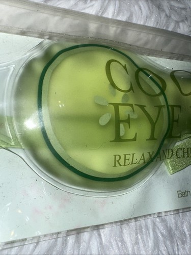 Bath & Body Works Cooling Cucumber Eye Mask NEW - Picture 6 of 13