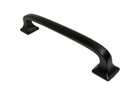 Franklin Brass P29613K-FB-C Matte Black-Polished 4" Midsection Grip Shelf Pull