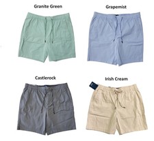 Gap Men's 7" Inseam Elasticized Waistband Stretch Twill Pull On Short