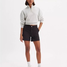 NWT Levi's Utility Shorts in Caviar Black Size 30