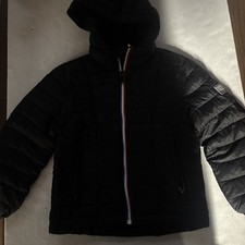 DKNY Sport Boys Puffer Jacket Black Can Be Unisex. Size 5/6