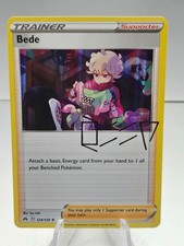 Bede #124/159 Holo Crown Zenith Pokemon
