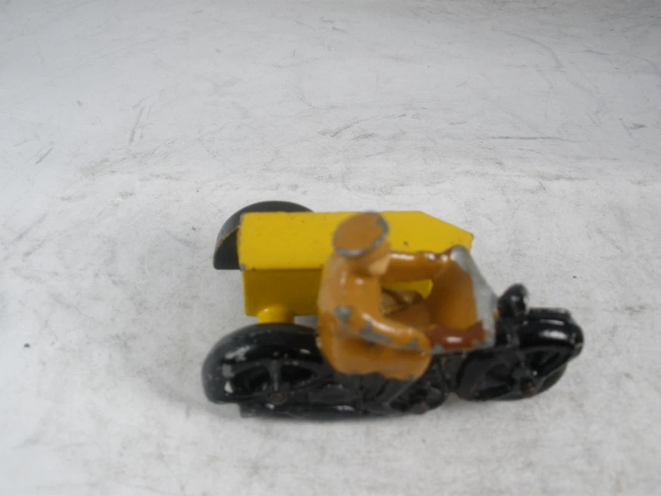 England Dinky Toys #44b AA Motocicleta, Piloto y Sidecar EXCELENTE ESTADO Foto 4 de 4