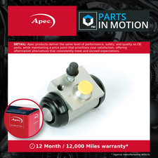 Wheel Cylinder fits TOYOTA AYGO WNB10 1.4D Rear 05 to 10 2W-ZTV Brake 4755009030