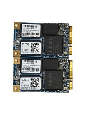 lot of 2 Smart Modular NetAPP Storage Controller mSATA 120GB SSD SV9MST6D120GLM
