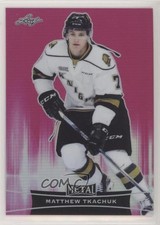 2015-16 ITG Leaf Metal Promos Red Prismatic 1/10 Matthew Tkachuk #PROMO-04 0fy