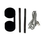 1 IN 2 Out Portable Silicone Protective Cover +Charger Cable for PS5 VR2 Glasses