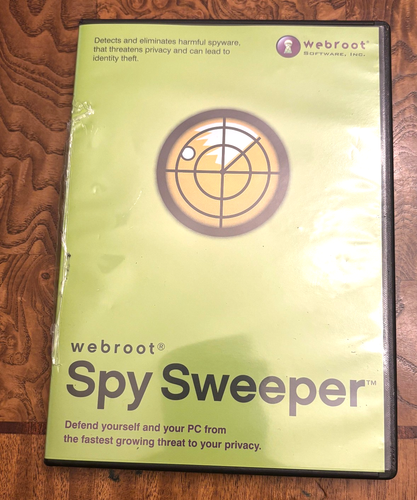 Webroot Spy Sweeper CD for PC Windows98, 2000, Me, XP orNT4 – 2003 - Picture 2 of 8