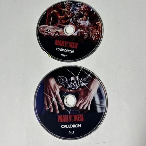 Cauldron 4K UHD LE Mad Foxes Blu Ray-box-poster-2 discset-xtra feature-Jose Gras - Foto 6 di 11