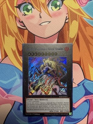 Laevatein, Generaider Boss of Shadows RA05-EN051 Secret Rare Rarity Col V Yugioh