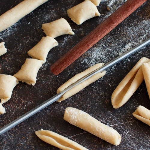 7 Pcs Italian Rolling Pins Set Wood and Stainless Steel Pasta Rolling Pin Dou... - Picture 5 of 6