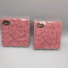 Caspari Baroque Maroon Luncheon Napkins 40 Triple Ply Beverage Regency