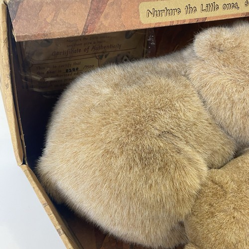 Lou Rankin Earth Mother Bear Set 2000 Dakin Limited Edition 540 Box COA Mom Cubs - Bild 20 von 23