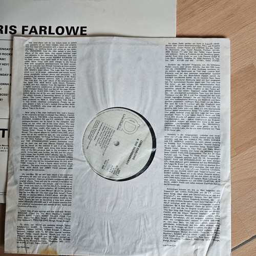 Chris Farlowe & The Thunderbirds LP – Mono – R&B/Beat – OLLP 5269 – NM/VG - Bild 3 von 5