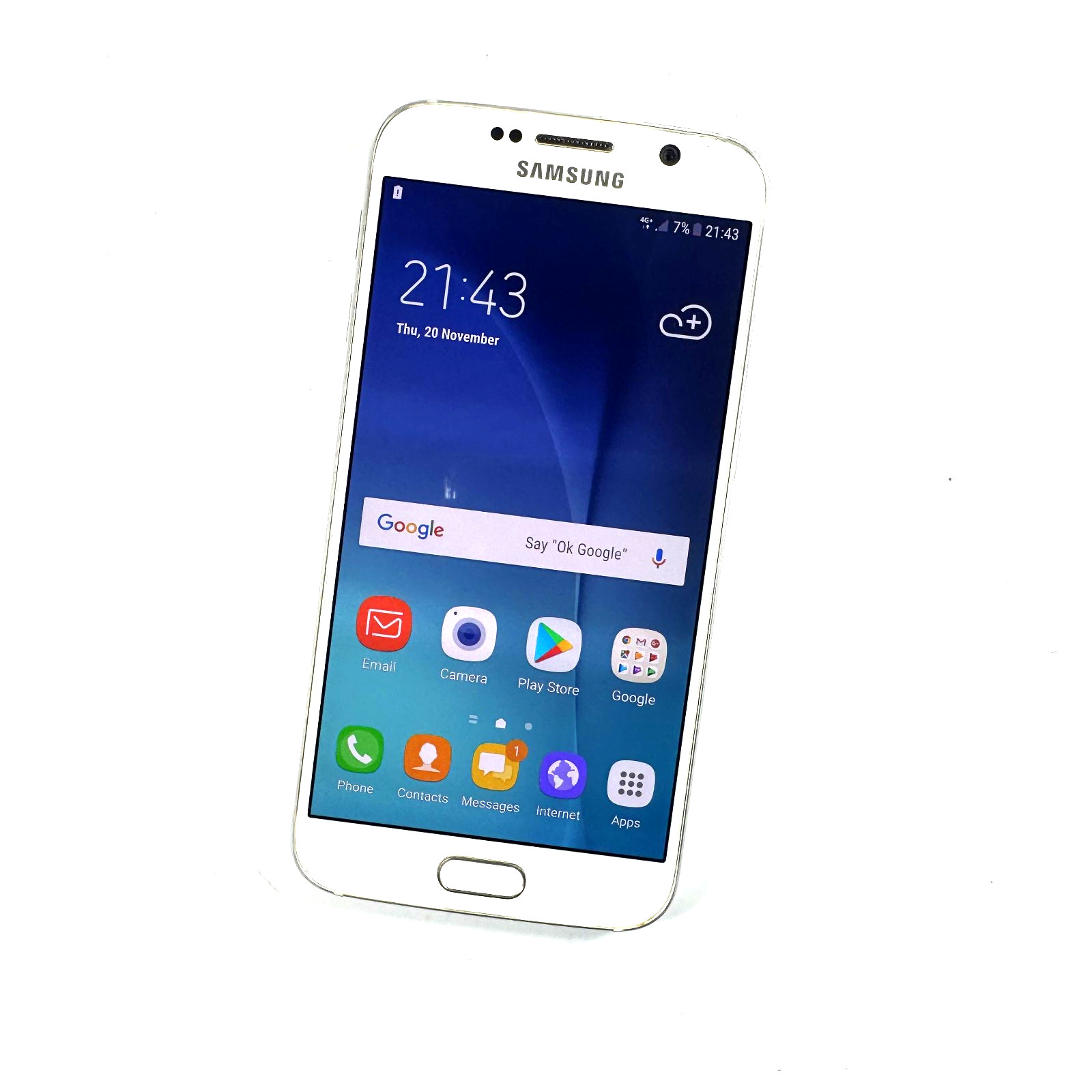 Samsung Galaxy S6 SM-G920F 32GB entsperrt schlechter Zustand funktioniert einwandfrei 798