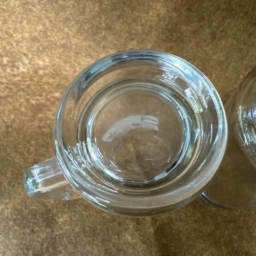 Two Collectible Pepsi and Pepsi/SONIC Etched Clear Glass Handled Mugs - Picture 18 of 22