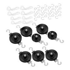  Classroom Physics Tools Pulley Block for Students Double Wheel with Hook