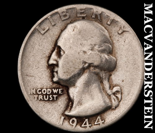 Washington Viertel 1944 - seltenes besseres Datum ohne Reserve #D2138