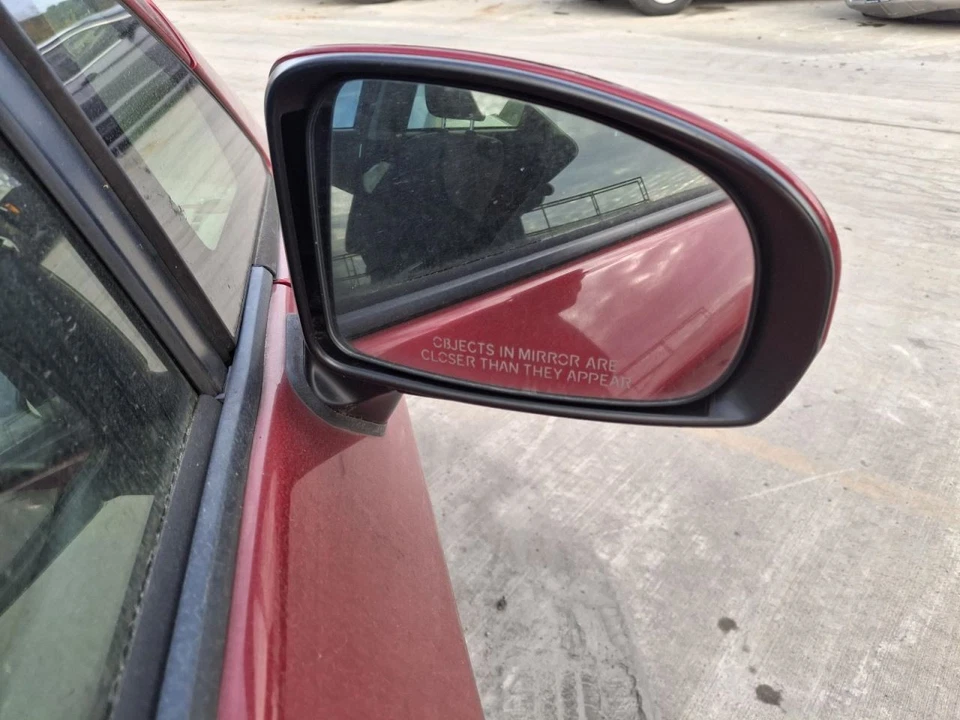 2015 Toyota Prius Passenger Side Mirror Assembly OEM Used 128-50465R Red - Image 2 of 4